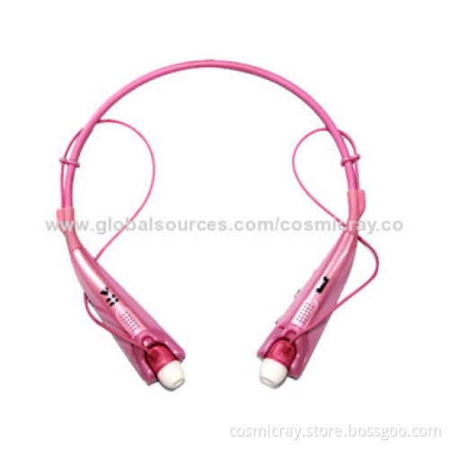 Bluetooth Stereo Headset, Vibration When Phones Come-in, Built-in Rechargeable Battery